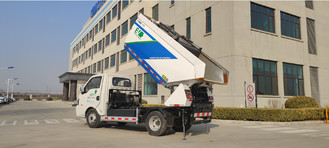 camioneta pickup de la basura 103kw, camión del retiro de la basura para el aeropuerto