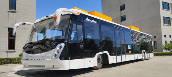 Distancia entre ejes eléctrica completa del autobús 7200m m del pasajero del aeropuerto de Xinfa