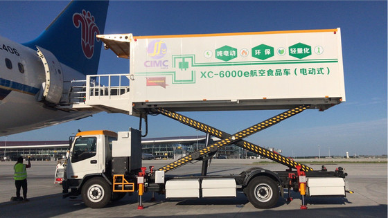 XC-6000E Heavy Duty Aircraft Catering Truck para servicios de comida en aeropuertos